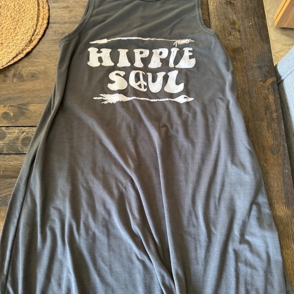 Hippie Soul Tank Dress with Hidden Pockets Like New Size Small - Picture 3 of 3